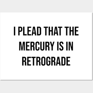 Mercury retrograde Posters and Art